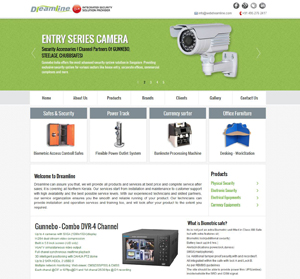 Portfolio - Website for Dreamline, Calicut